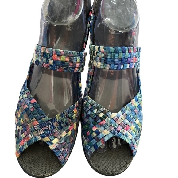 Bernie Mev Rainbow Wedge Heels - Picture 2 of 5